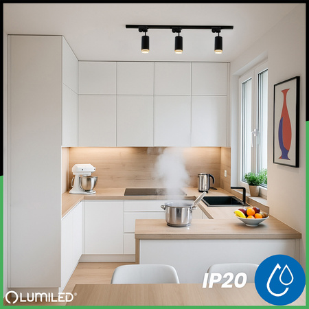 BUSINESS SURFACE 1m + 3x GU10 reflektorové stropní svítidlo LUMILED Rail Lighting