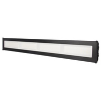 Průmyslová High Bay lineární LED lampa 200W 22000lm 5000 Cold 110° Black IP65 Masterled