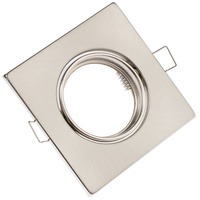 POHYBLIVÉ Stropní svítidlo OPIN GOLDLUX (Polux) SQUARE OCEL NICKEL