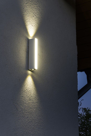 Venkovní zahradní fasádní lampa LED plechová M1401 DG 700lm 4000K Neutrální bila Su-Ma