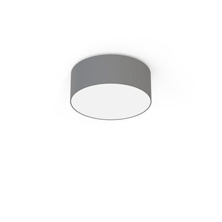 Stropní svítidlo CAMERON 9687 Nowodvorski Grey 2xE27 Plafond Round PVC ?35 cm Moderní