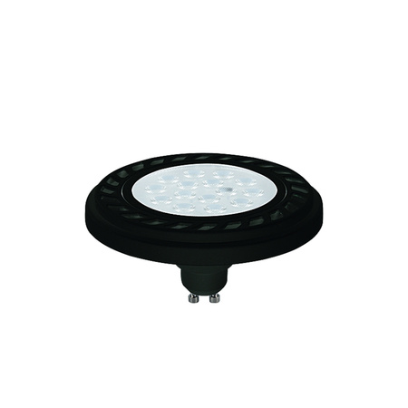 LENS 9343 GU10 ES111 LED žárovka 9W 810lm 3000K Teplá bílá Black 30° Nowodvorski
