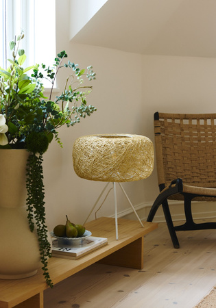 Stolní lampa Stolní svítidlo Stojací dekorativní E27 Béžová USB-C Dekor Ledvance