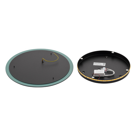 Nástěnné svítidlo LED 13W 90lm 3000K Warm Silver Modern RING MIRROR LED L 10278 Nowodvorski