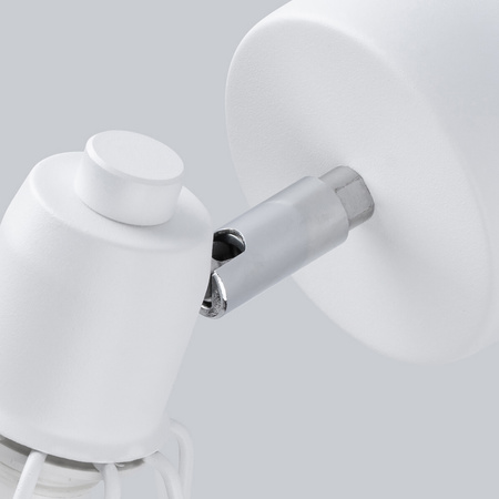 Nástěnné svítidlo ARTEMIS 1 E14 Bílá Moderní SOLLUX