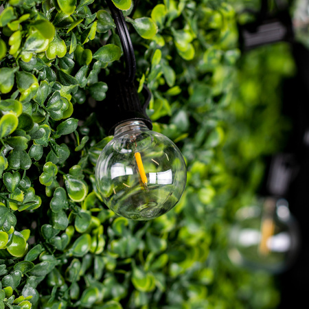 Solar Garden Girland 20x LED okrasné koule 10,55 m 2700K Warm + dálkové ovládání CALLIS2 LUMILED