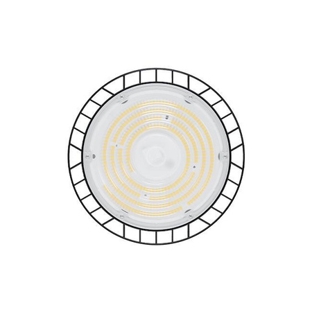Průmyslová High Bay 100W 15000lm 5000 Cold 90° stmívatelná černá IP65 Masterled LED lampa