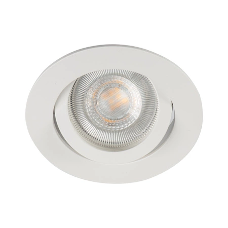 Kruhové stropní bodové svítidlo nastavitelné GU5.3 GU10 kulaté bílé Dalla Kanlux