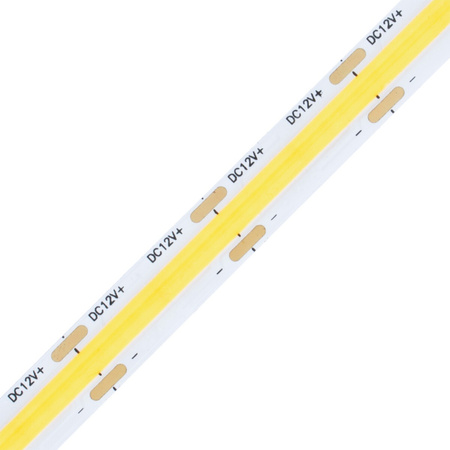 LED pásek COB, 12V 50W 1920LED Neutrální bílá 8mm 5m LUMILED