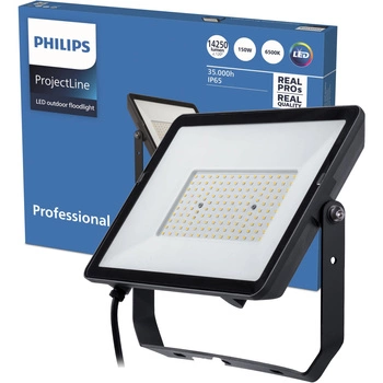 LED reflektor 150W 14250lm 6500K IP65 černý ProjectLine Philips