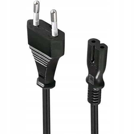 Napájecí kabel 3m kabel pro rádio TV napájecí adaptér CEE 7/16 - IEC 320 C7 230V VAYOX