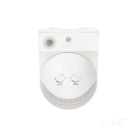 PIR detektor pohybu a soumraku LX40 180ST WHITE KOBI