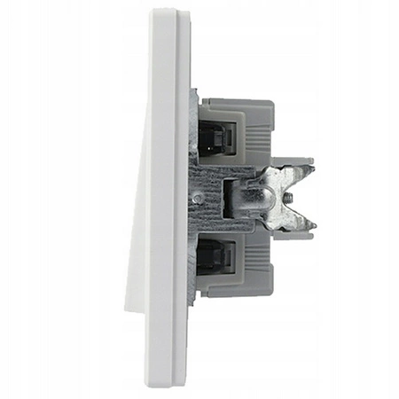 Jednopólový schodišťový spínač s rámem. zapuštěný SCHNEIDER ASFORA