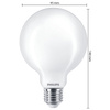 G93 LED žárovka E27 7W = 60W 806lm 2700K Teplá bílá PHILIPS
