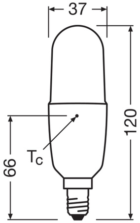 LED žárovka E14 T25 8W = 60W 806lm 4000K Neutral OSRAM Stick