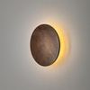 Nástěnné svítidlo LED 7W 60lm 3000K teplá hnědá Skandinávská RING TIMBER LED S 11288 Nowodvorski