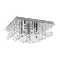 Dekorativní stropní svítidlo 5x E14 Chrome Modern Corinna Rabalux