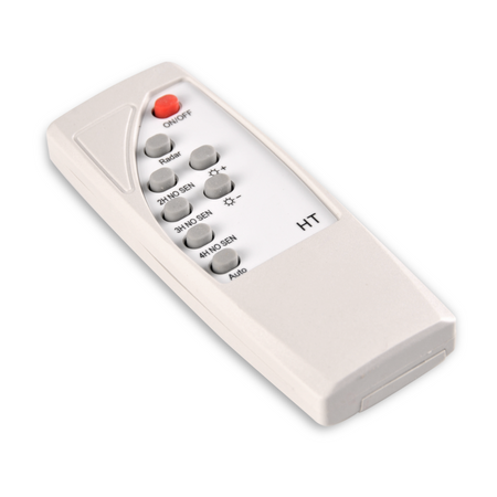 Reflektor LED 168-650lm 6000K IP65 6W Solar Black se senzorem pohybu a soumraku + dálkové ovládání STREET-6 GOLDLUX (Polux)