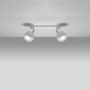 OCULARE stropní svítidlo 2xGU10 Reflektor Halogenové svítidlo Pohyblivé 30cm Bílé SOLLUX