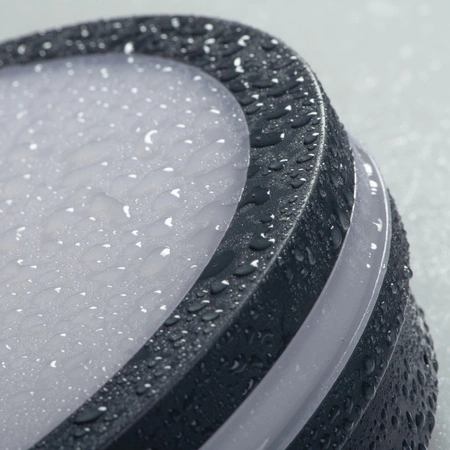 Plafond LED pro povrchovou montáž 18W 1740lm CCT IP65 Grafitová BENO KANLUX