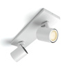 LED Spot Runner White 2x 4,2W CCT PHILIPS HUE Bluetooth Zigbee stropní světlo + stmívač