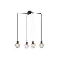 Stropní závěsné svítidlo 4 x E27 Black Industrial Belano Rabalux