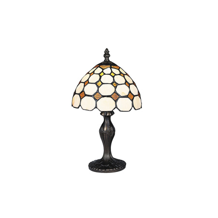 Stolní noční lampa E14 hnědá Classic Marvel 8072 Rabalux