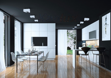 LED GU10 obdélníkové bílé Stobi Kanlux Bodové LED svítidlo pro povrchovou montáž