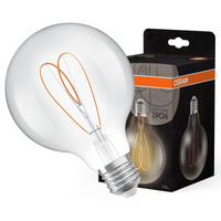 Dekorativní LED žárovka G95 Sphere E27 7,2W = 60W 806lm 2700K Warm CRI90 300° Dimmable Vintage 1906 Osram