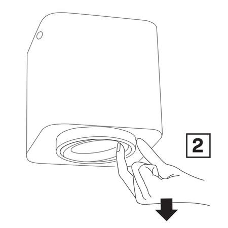 Spot GU10 Black Gold XENO Sanico Goldlux Svítidlo pro povrchovou montáž