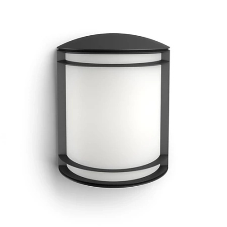 LED zahradní lampa nástěnná lampa ANTELOPE myGarden 6W 4000K IP44 černá PHILIPS