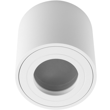 Povrchová montáž HALOGENOVÉ Spot Tuba Pevná EGIO GU10 LUMILED Kulatá IP44 Bílá 83mm