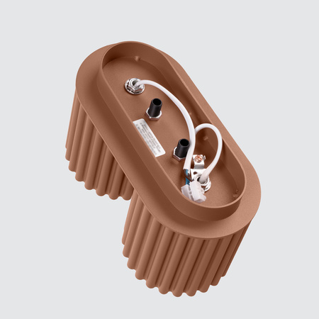 Povrchová montáž 2x GU10 hliník Mokka Aura Deep Space SL.1805 Sollux