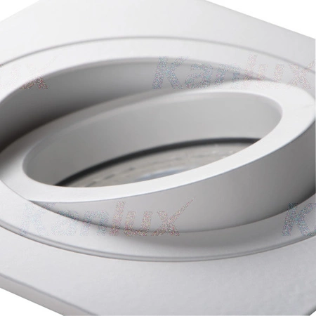 LED GU5.3 Square White Seidy Kanlux Bodové LED svítidlo pro zápustnou montáž