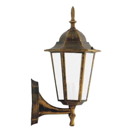 Zahradní nástěnná lampa Elevation Lamp LIGURIA-LT top 1xE27 Patina - GOLDLUX (Polux)