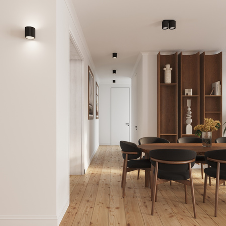 Povrchová montáž GU10 hliníková černá Aura Deep Space SL.1784 Sollux