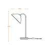 Stolní lampa Stolní svítidlo Stojací dekorativní E14 Bílá USB-C Dekor Ledvance