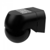 PIR senzor pohybu a soumraku IP44 pro povrchovou montáž černý 12m 180° CP Ecolight
