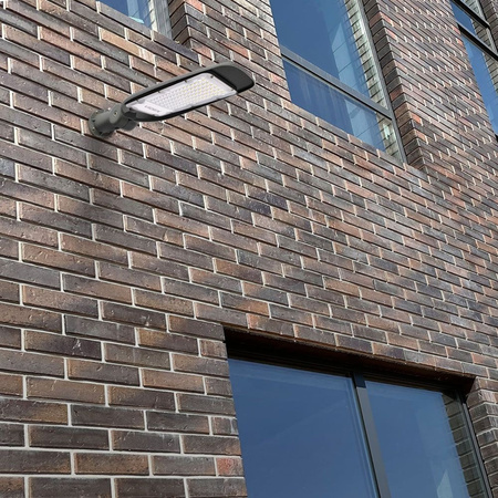 Pouliční svítidlo LED 50W 5000lm 5000K Neutrální 130° 0,24A Šedá VIDEX