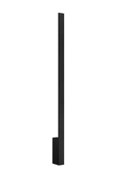 LAHTI L 20W 3000K LED nástěnná lampa 90cm Lineární nástěnná lampa černá SOLLUX