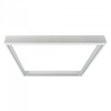 Rámeček pro povrchovou montáž pro LED panely 60x60 Hliník 58 mm Bílý Ecolight