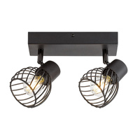 Nástěnné svítidlo LED stropní SPOT Spotlight E14 Black Industrial Aberama Rabalux