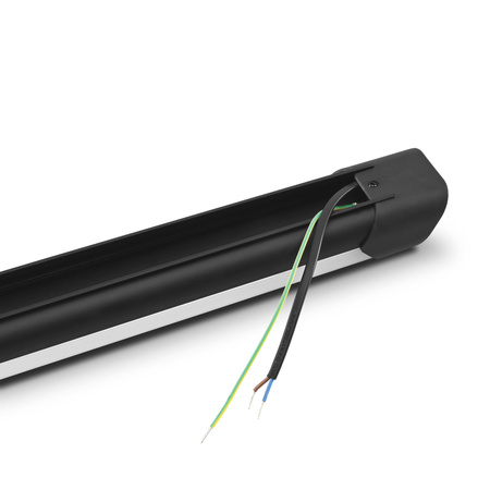 LED povrchové panelové světlo 72W 8000lm 5000K Cold Black Videx