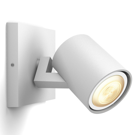 Spot Runner LED nástěnná lampa bílá 4,2W CCT PHILIPS HUE Bluetooth Zigbee
