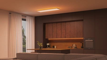 LED panel Povrchové stropní svítidlo 120x30 cm 67W 4800lm IP20 Bílá a barevná Ambiance RGB + TW White Smart SMART Zigbee Bluetooth Datura Philips HUE