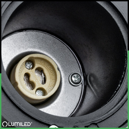 Venkovní osvětlení GU10, IP65 IK09 Čtvercová CATIO 2 LUMILED