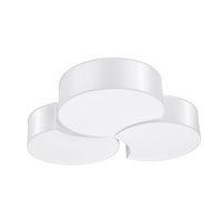 Stropní světlo SOLLUX CIRCLE 3B 6xE27 Plafond White pro povrchovou montáž