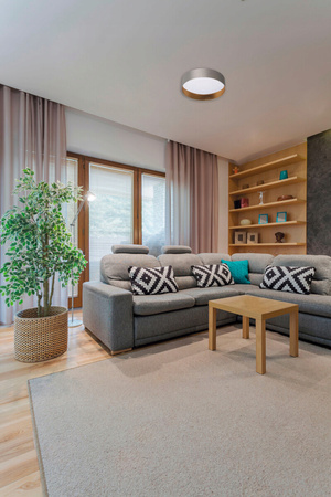 Plafond LED stropní panel Svítidlo pro povrchovou montáž 17,5W 1450lm 3000K Warm 120° Round Grey Gold Rifa Kanlux