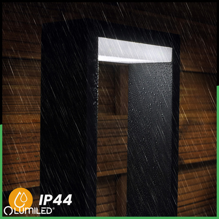 Venkovní zahradní lampa 10W, LED sloupek 80cm HOSTA LUMILED