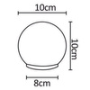 Solární LED zahradní koulová zemní lampa dekorativní 10cm 3000K IP44